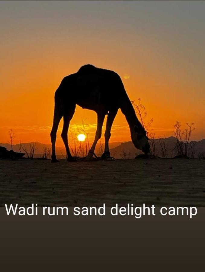 Готель Wadi Rum Sand Delight Camp Екстер'єр фото